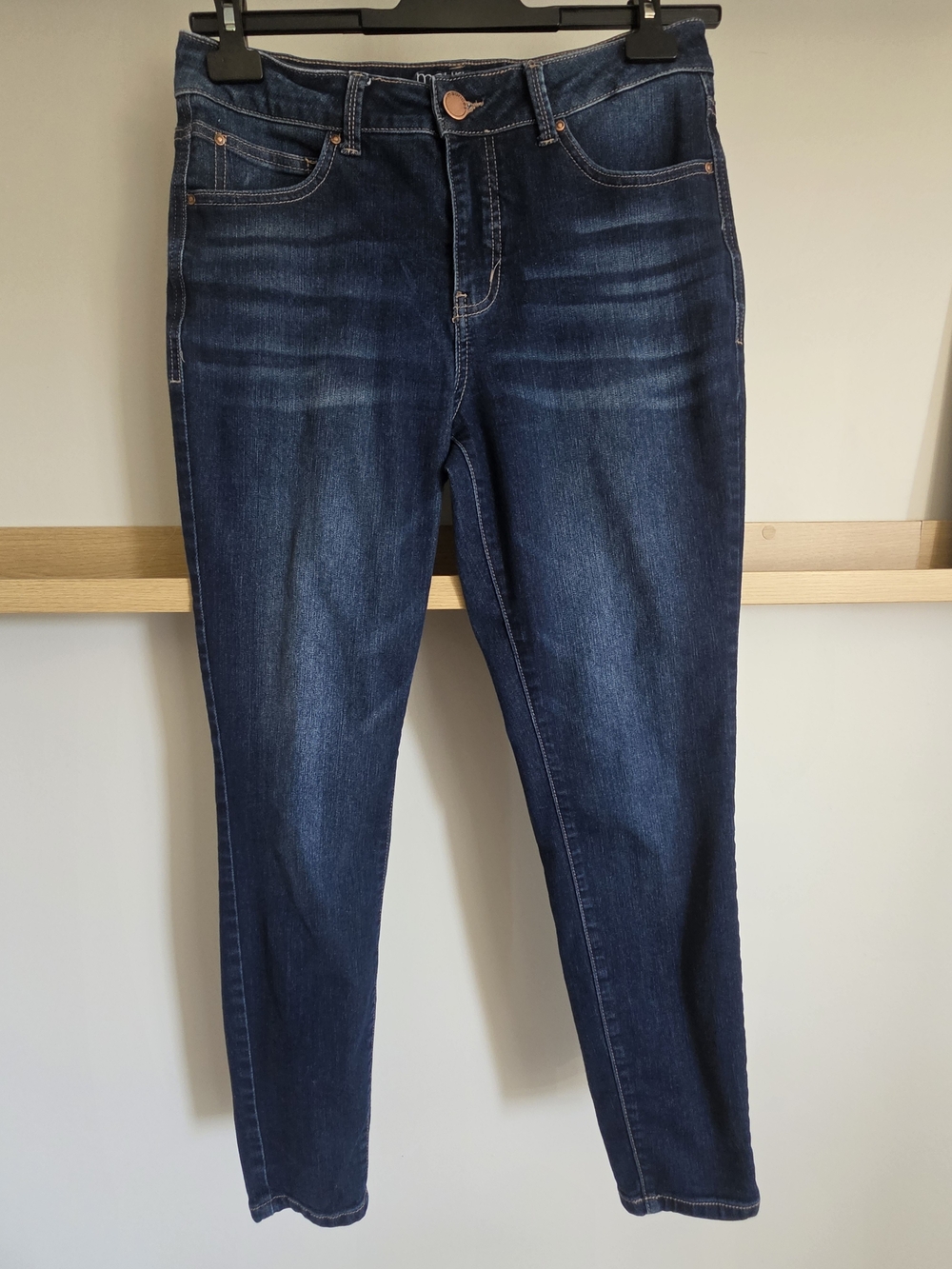 Maurices Dark Blue High-Rise Slim Jeans